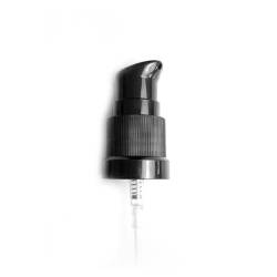 Lotion Pump Dispenser Cap - Black - Din18