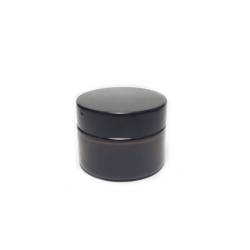 Frasco para crema vidrio ámbar 30 ml