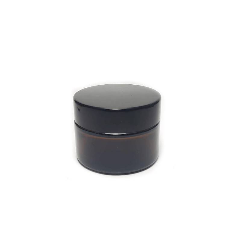 30 ml Amber Glass Jar with Cap