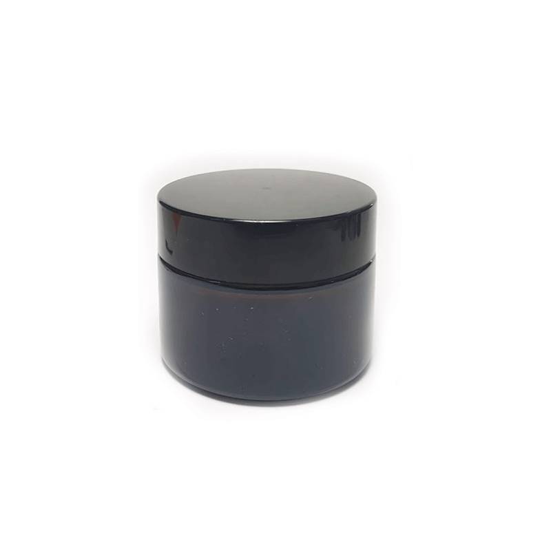 50ml Amber Glass Jar with Cap