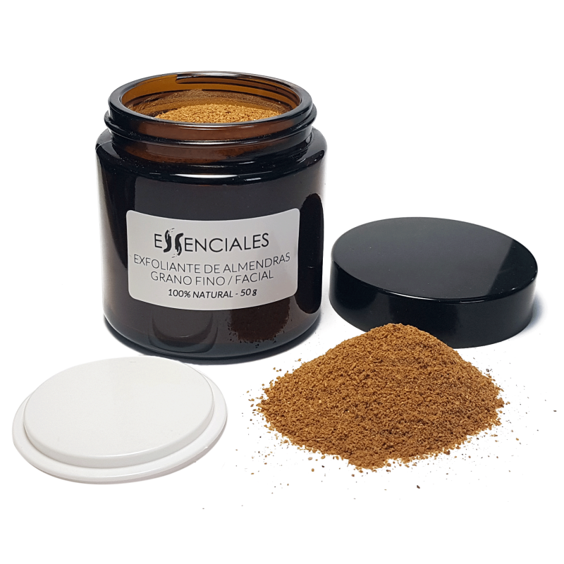 Exfoliante fino de cáscara de almendras