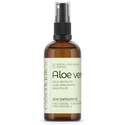 Agua de Aloe Vera (gel sin pulpa), 100% natural, 100 ml.
