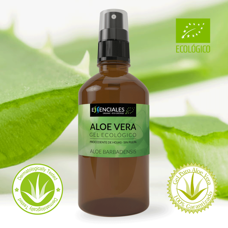 Agua de Aloe Vera (gel sin pulpa), 100% natural.