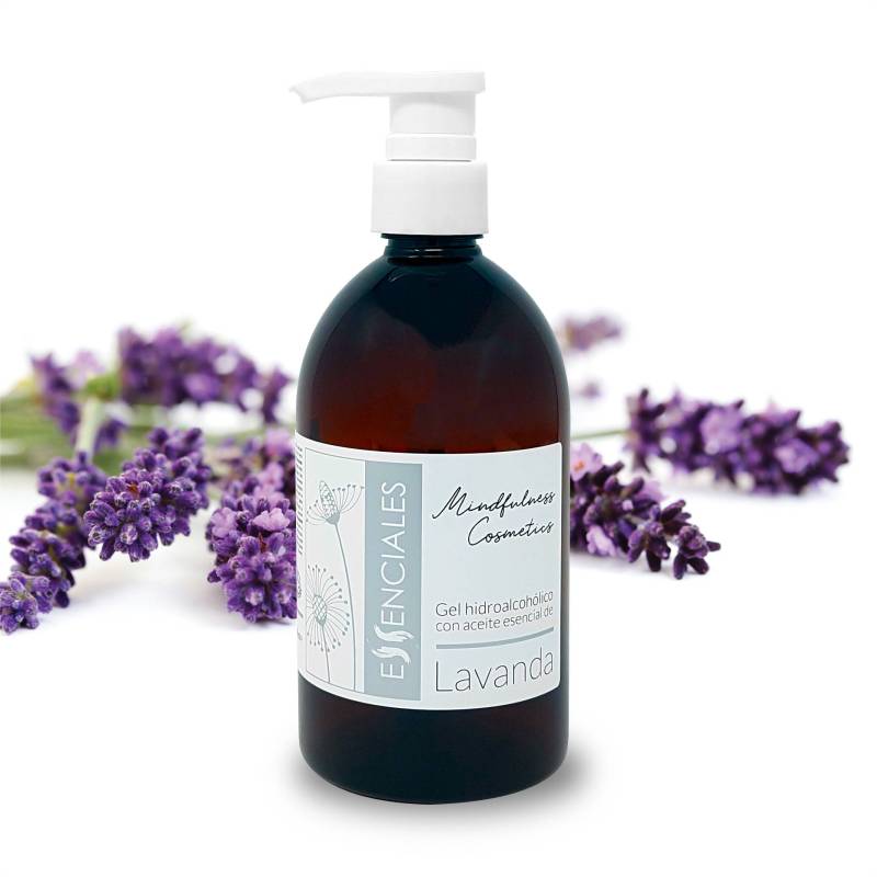 Disinfectant Hydroalcoholic Gel with Essential Oils - Lavender