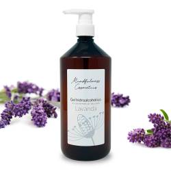 Disinfectant Hydroalcoholic Gel with Essential Oils - Lavender