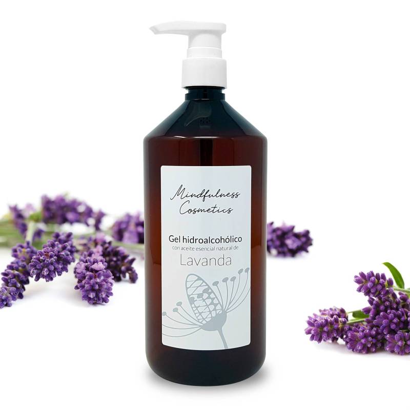 Disinfectant Hydroalcoholic Gel with Essential Oils - Lavender