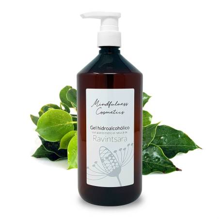Gel idroalcolico disinfettante con oli essenziali - Ravintsara