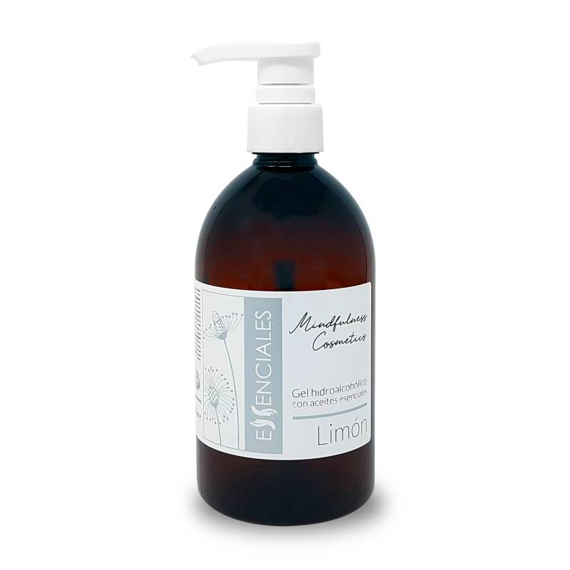 Gel desinfetante hidroalcoólico com óleos essenciais - Limão