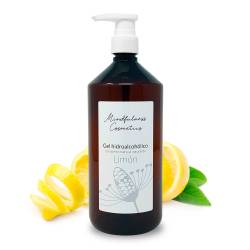 Gel idroalcolico disinfettante con oli essenziali - Limone