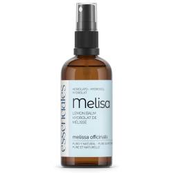 Agua de Melisa o hierba limonera, hidrolato 100% puro y natural, 100 ml.