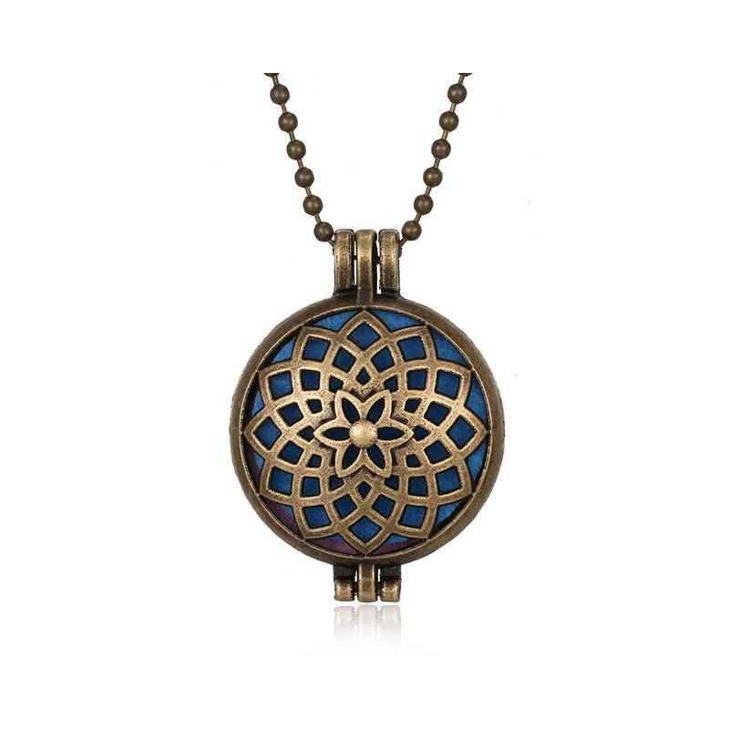 Aromatherapy Pendant - Lotus Flower