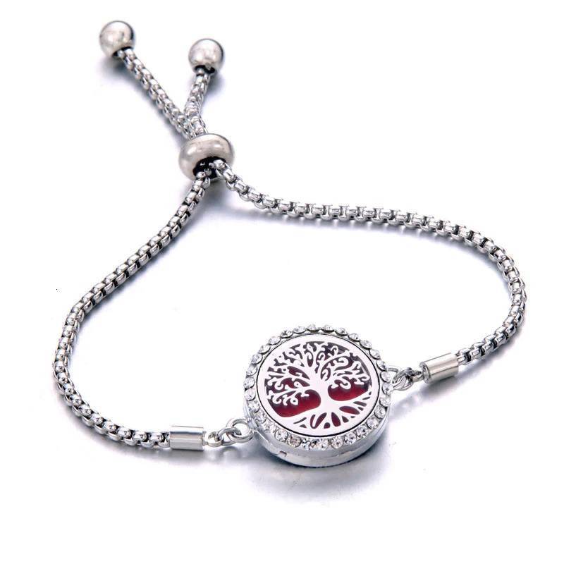 Aromatherapy Chain Bracelet - Tree of Life