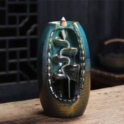 Incense Burner - River and Mountain Design