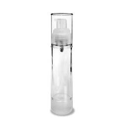 Airless-Flasche mit Dosierkopf Serum / Lotion Transparent 50 ml