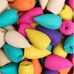 Conos de incienso - mix diferentes colores