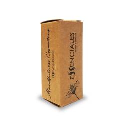 Caja kraft para botella - Pack 10 un