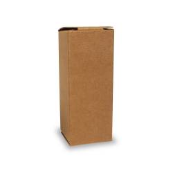 Caja kraft para botella - Pack 10 un