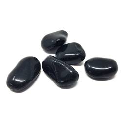 Schwarzer Obsidian - Natursteine