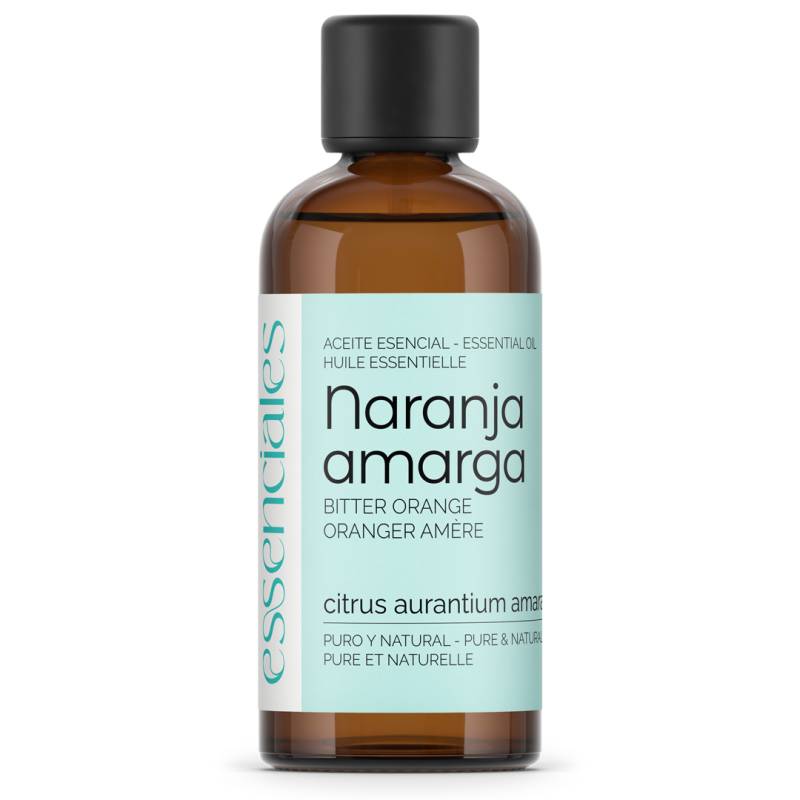Aceite esencial de Naranja amarga, 100% puro y natural, 100 ml.