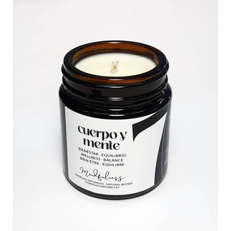 Vela aromaterapia Cuerpo y Mente