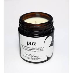 Candela aromaterapia con oli essenziali Pace