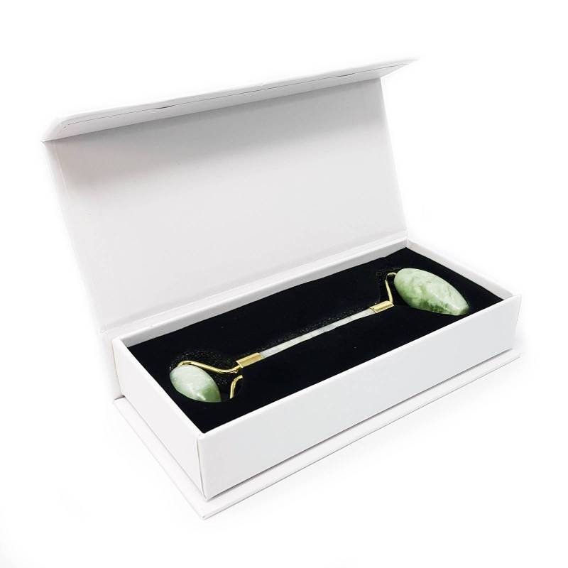Rouleau de jade pour massage facial