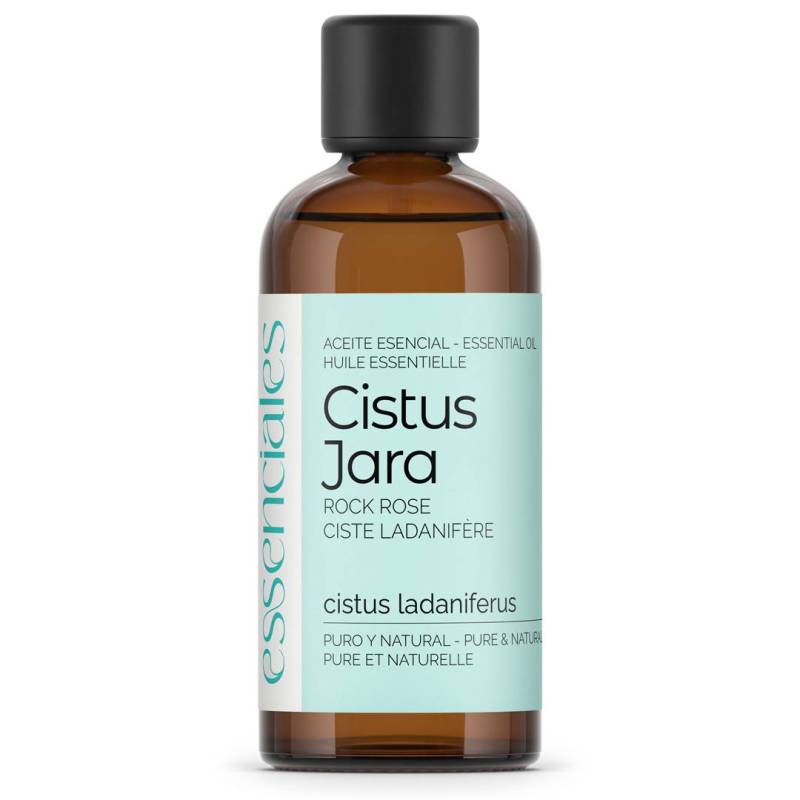 Rockrose Cistus Essential Oil, 100% pure & natural, glass pipette dropper included, 100 ml.