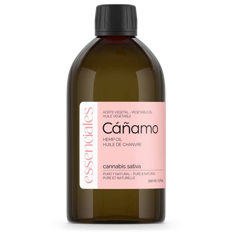 Hemp Oil, virgin cold pressed 100% pure & natural, 500 ml