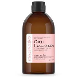 Liquid coconut oil (fractionated), pure & natural, 500 ml.