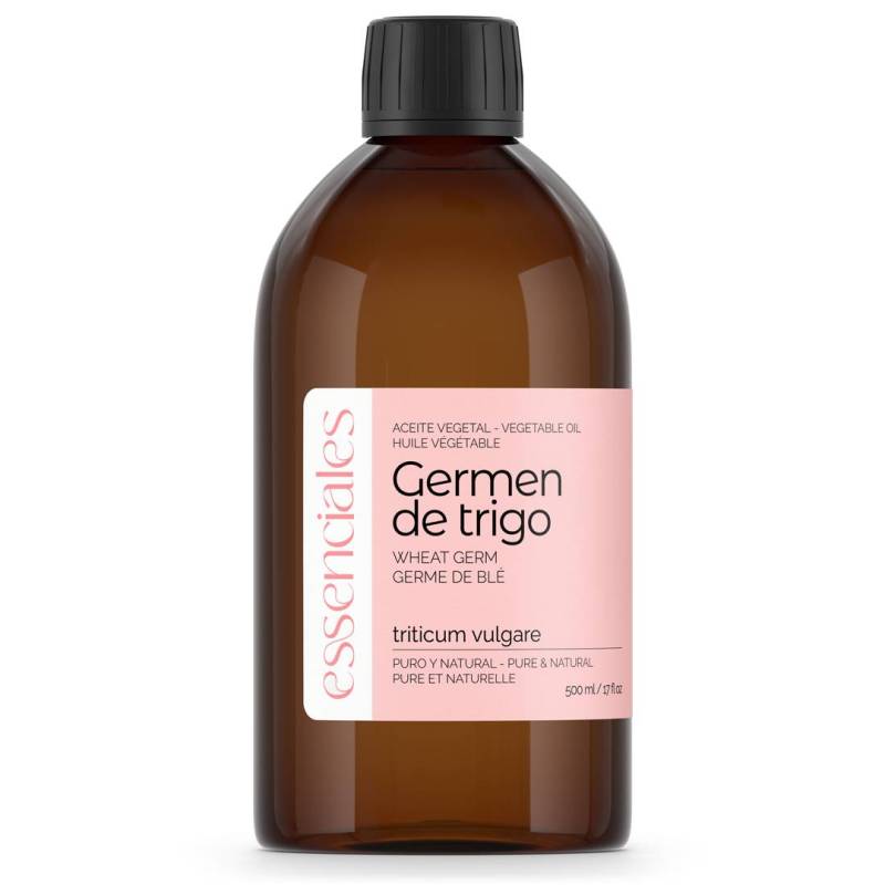 Wheat Germ Oil, pure & natural coldpressed, E vitamin rich, 500 ml.