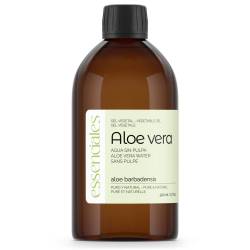 Agua de Aloe Vera (gel sin pulpa), 100% natural, 500 ml.