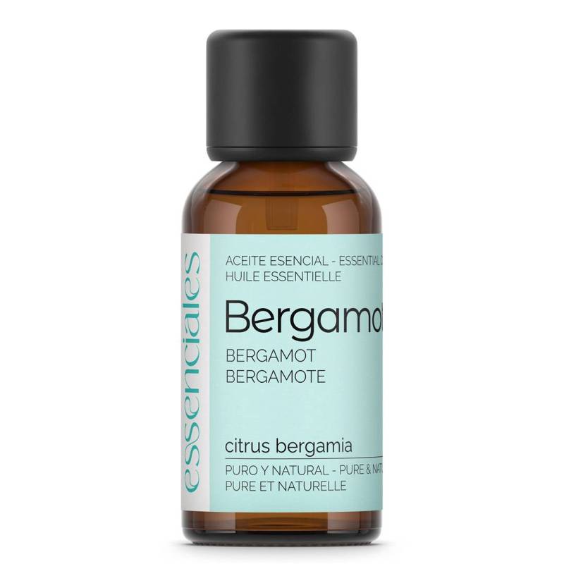 Bergamot Essential Oil, 100% pure & natural, 30 ml. Includes pipette dropper.