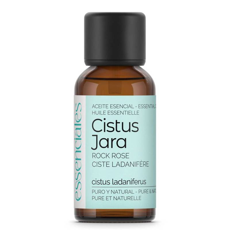 Rockrose Cistus Essential Oil, 100% pure & natural, glass pipette dropper included, 30 ml.