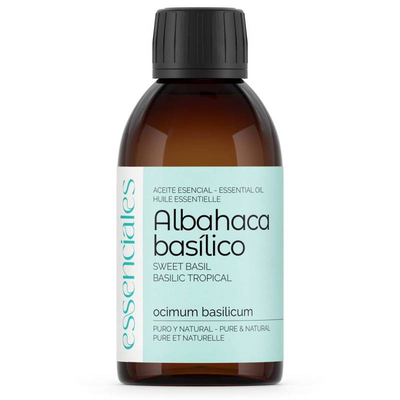 Sweet Basil Essential Oil, 100% pure & natural, 200 ml.