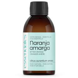 Aceite esencial de Naranja amarga, 100% puro y natural, 200 ml.