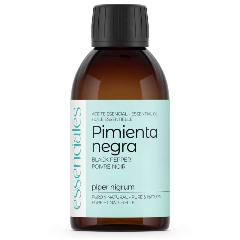 Black Pepper Essential Oil, 100% pure & natural, 200 ml.