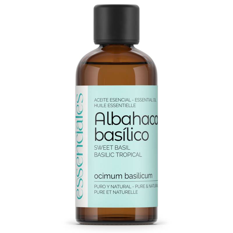 Sweet Basil Essential Oil, 100% pure & natural, 100 ml.