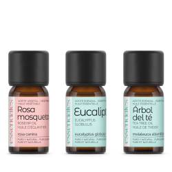 Pack Rosa mosqueta + Árbol del Té + Eucalipto