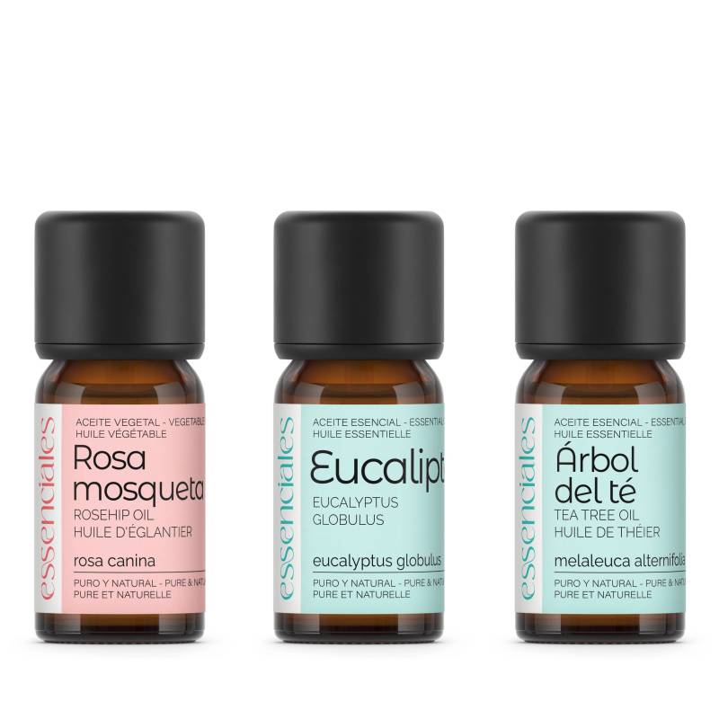 Pack Rosa mosqueta + Árbol del Té + Eucalipto