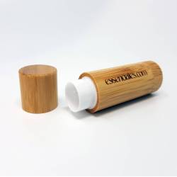 Tubos Lippenstift-Hülsen, Premium-Qualität mit Bambus-Finish.