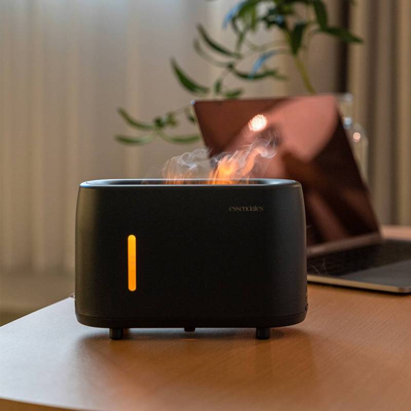 Difusor de óleos essenciais efeito chama - EssenVesta