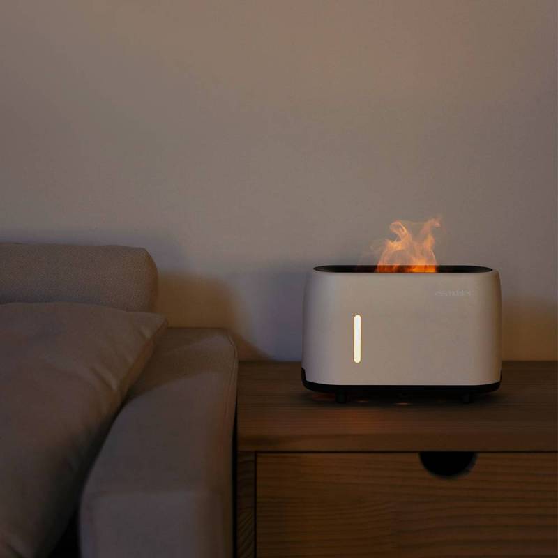 Difusor de óleos essenciais efeito chama - EssenVesta