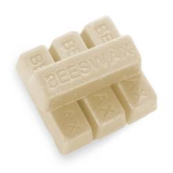 Natural white beeswax ingots