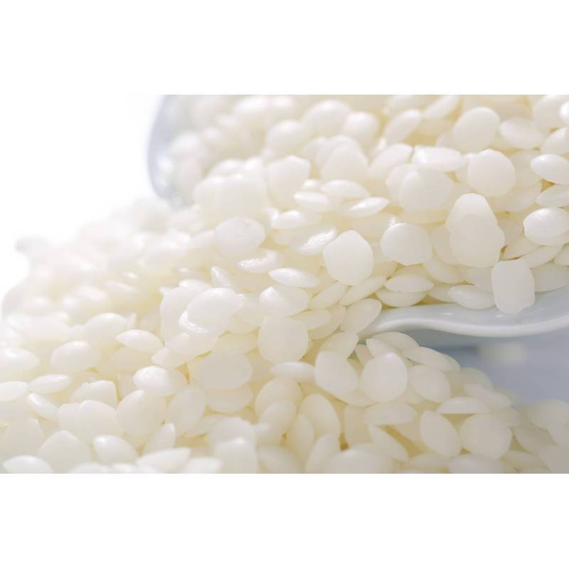 Cera de abelha branca natural (filtrada), pellets, 250 g