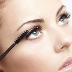 Eyelash brush refillable tube set pack (frosted bottle)