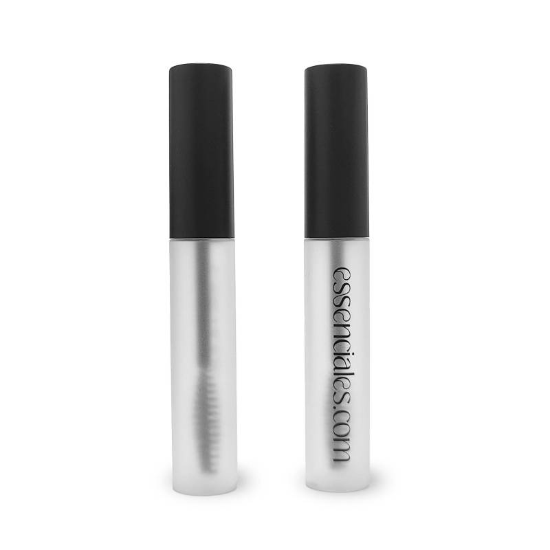 Eyelash brush refillable tube set pack (frosted bottle)