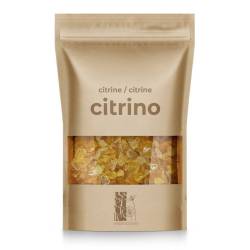 Gravilla pulida de citrino, 80 g. Perfecta para aromaterapia, roll-on, sanación, etc.