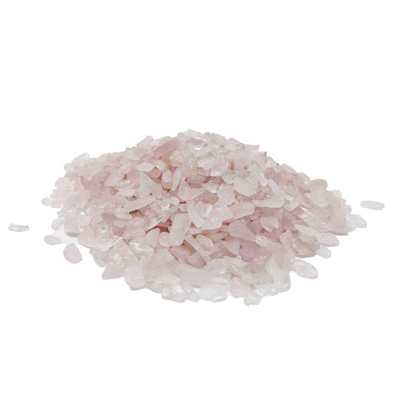 Quartzo rosa - cascalho