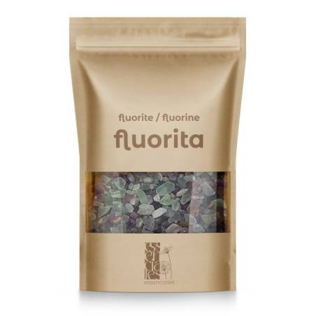 Gravilla pulida de Fluorita, 80g. Ideal aromaterapia, roll-on, sanación, etc.
