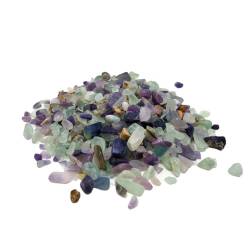 Gravilla pulida de cuarzo rosa, 80g. Ideal aromaterapia, roll-on, sanación, etc.
